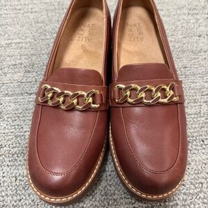 Naturalizer Brown Platform Loafer